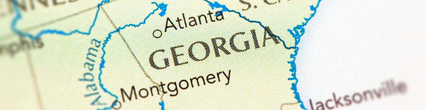 map of georgia